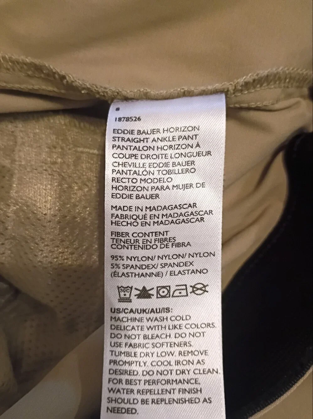 2 Pr. Eddie Bauer Women's Performance Pants Sz 8